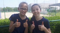 M U13 - Juliette en Elise